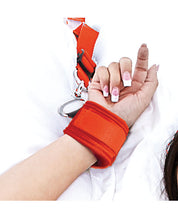 Load image into Gallery viewer, Lux Fetish 7 Pc Bed Spreader Red