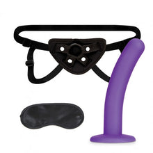 Load image into Gallery viewer, Lux Fetish Strap On Harness & 5in Dildo Set