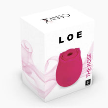 Load image into Gallery viewer, Loe The Rose Premium Suction Stimulator Neon Pink