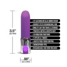Load image into Gallery viewer, Nixie Lipstick Vibrator Purple Ombre