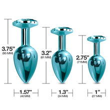 Load image into Gallery viewer, Nixie Metal Plug Trainer Set Blue Metallic