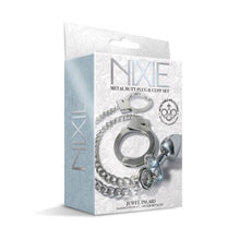Load image into Gallery viewer, Nixie Metal Plug & Cuff Set Silver Small