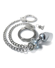 Load image into Gallery viewer, Nixie Metal Plug & Cuff Set Silver Small