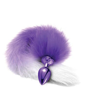 Load image into Gallery viewer, Nixie Metal Plug W/ Ombre Tail Medium Purple Metallic