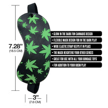 Load image into Gallery viewer, Stoner Vibes Blindfold Glow In The Dark Chronic Collection