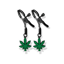 Load image into Gallery viewer, Stoner Vibes Adjustable Nipple Clamps Chronic Collection