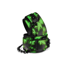 Load image into Gallery viewer, Stoner Vibes Ankle Cuffs Glow In The Dark Chronic Collection
