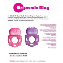 Load image into Gallery viewer, Super Stud Orgasmix Ring Purple