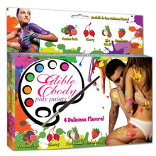 Load image into Gallery viewer, Edible Body Paints 4 Pack Box