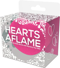 Load image into Gallery viewer, Hearts Aflame Erotic Bath Bomb
