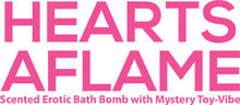 Load image into Gallery viewer, Hearts Aflame Erotic Bath Bomb