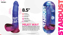 Load image into Gallery viewer, Stardust Milky Way 8.5in Dildo Vibrating