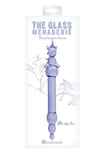 Load image into Gallery viewer, Glass Menagerie Unicorn Purple