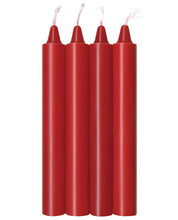 Load image into Gallery viewer, The 9's Make Me Melt Sensual Warm-drip Candles 4pk Red