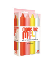 Load image into Gallery viewer, The 9's Make Me Melt Sensual Warm-drip Candles 4pk Pastel