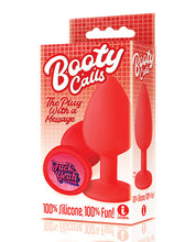 Load image into Gallery viewer, The 9's Booty Call Silicone Butt Plug Red Fuck Yeah