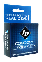 Load image into Gallery viewer, Id Extra Thin Condom 3pk
