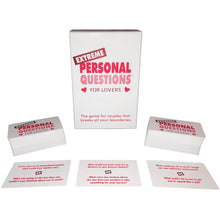 Load image into Gallery viewer, Extreme Personal Questions For Lovers Game