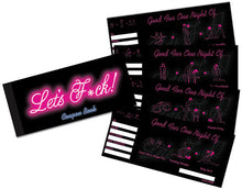 Load image into Gallery viewer, Lets Fck Coupons