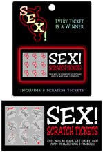 Load image into Gallery viewer, Sex Scratch Tickets