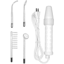 Load image into Gallery viewer, Neon Wand Electrosex Kit Red Handle Red Electrode Us Plug