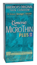Load image into Gallery viewer, Kimono Microthin W/aqua Lube 12pk