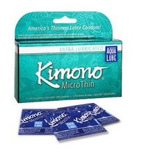 Load image into Gallery viewer, Kimono Microthin W/aqua Lube 12pk