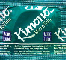Load image into Gallery viewer, Kimono Microthin W/aqua Lube 12pk