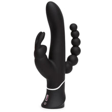 Load image into Gallery viewer, Happy Rabbit Triple Curve Rechargeable Rabbit Black