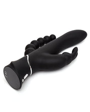 Load image into Gallery viewer, Happy Rabbit Triple Curve Rechargeable Rabbit Black