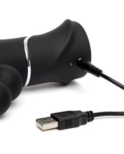 Load image into Gallery viewer, Happy Rabbit Triple Curve Rechargeable Rabbit Black