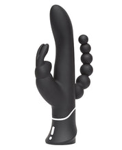 Load image into Gallery viewer, Happy Rabbit Triple Curve Rechargeable Rabbit Black