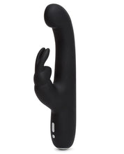Load image into Gallery viewer, Happy Rabbit Slimline G-spot Rechargeable Vibrator Black