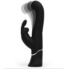 Load image into Gallery viewer, Happy Rabbit G-spot Stroker Rabbit Vibrator Black