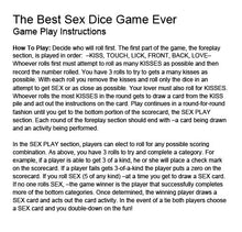 Load image into Gallery viewer, The Best Sex Dice Game Ever