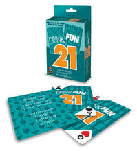 Load image into Gallery viewer, Drink Fun 21 Card Game
