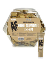 Load image into Gallery viewer, Numb Af Fishbowl 65 Pack Anal Desensitizer Unflavored 10ml