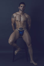 Load image into Gallery viewer, Mob Mirror G String Blue L/xl