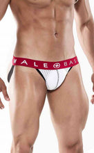 Load image into Gallery viewer, Mb Spot Jockstrap White Small