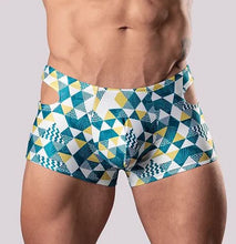 Load image into Gallery viewer, Cut It Out! Cutout Short Blue Xl