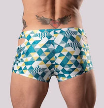 Load image into Gallery viewer, Cut It Out! Cutout Short Blue Xl