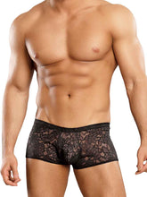 Load image into Gallery viewer, Mini Short Stretch Lace Black Medium