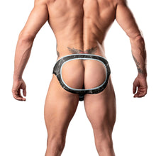 Load image into Gallery viewer, Marble Mesh Moonshine Jock Black L/xl