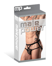 Load image into Gallery viewer, Lucifer Strappy Jock Black S/m