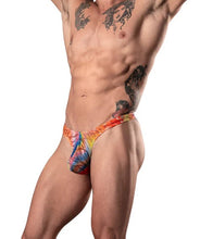 Load image into Gallery viewer, Your Lace Or Mine Thong Multi Color L/xl