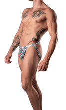 Load image into Gallery viewer, Your Lace Or Mine Jock Strap Red White & Blue L/xl