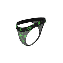 Load image into Gallery viewer, Hazy Dayz Micro Thong Potleaf L/xl