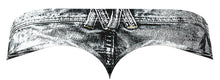 Load image into Gallery viewer, Dirty Denim Thong Blue S/m