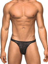 Load image into Gallery viewer, Bong Thong Stretch Lace Black Small/ Medium