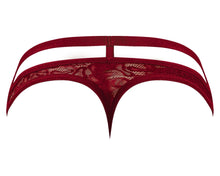 Load image into Gallery viewer, Lucifer Cutout Thong Burgundy S/m